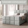 Best for Home Boxspringbett Trinity K-1 LUX – Modern Boxspringbett mit Stauraum & Komfort (140x200 160x200 180x200 200x200 cm), Verschiedene Liefermöglichkeiten, TOP Preis-Leistungs-Verhältnis Bild 4