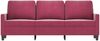 vidaXL 3-Sitzer-Sofa Weinrot 180 cm Samt 359213 Bild 3