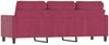 vidaXL 3-Sitzer-Sofa Weinrot 180 cm Samt 359213 Bild 5