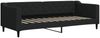 vidaXL Tagesbett Schwarz 80x200 cm Stoff 354158 Bild 2