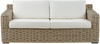 Beliani 'ARDEA' 2 Sitzer Sofa, Rattan Hellbraun Bild 1