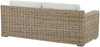 Beliani 'ARDEA' 2 Sitzer Sofa, Rattan Hellbraun Bild 5
