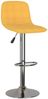 vidaXL Barhocker 2 Stk. Gelb Stoff [333952] Bild 3
