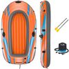 Bestway Schlauchboot Kondor Elite 2000 Set | 196 x 106 x 31 cm | bis 120 kg Bild 2
