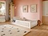 Kids Collective Kinderbett Bodenbett 120x200 cm mit Rausfallschutz & Lattenrost Montessori Bett Bed Gitterbett Kinder Jugendbett Einzelbett | weiß weitere Größen 80x160 | 90x200 | 140x200 cm Bild 3