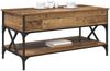 vidaXL Couchtisch Altholz 100 x 50 x 50 cm Holzwerkstoff 883041 Bild 3
