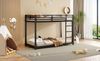Bett 90x200 cm aus Metall – platzsparendes Etagenbett mit hohen Sicherheitsleisten Bild 5