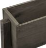 vidaXL Pflanzkübel Klappbar Grau 60x14x75 cm Massivholz Tanne 314841 Bild 4