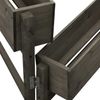 vidaXL Pflanzkübel Klappbar Grau 60x14x75 cm Massivholz Tanne 314841 Bild 3