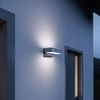 Steinel LED-Außenwandleuchte L 810 SC silber, 160° Hochfrequenzsensor, Bluetooth, per App steuerbar, 9,8 W, 679 lm, Up-/Downlight warmweiß Bild 2