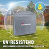 LANDMANN Premium Grillabdeckung, wetterfest und UV-beständig, Polyester grau, 127,5 x 59 x 117 cm Bild 3