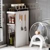 GarveeMore Küchenorganizer-Set Haushaltsküche Aufbewahrungsregal Multifunktionales Gewürzglasregal, Kunststoff Schreibtisch Lagerung Kabinett Schublade Typ Lücke Kabinett Bild 4