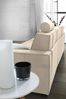 Dmora Sofa mit Halbinsel Assobasso, Ecksofa, Sofa mit Stauraum-Halbinsel rechts, schmale Armlehnen, 100 % Made in Italy, 260 x 95 x 90 cm, Beige Bild 5