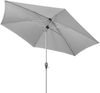 Doppler Sonnenschirm / Kurbelschirm "Active Auto Tilt 280" Hellgrau Bild 3