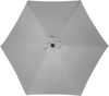 Doppler Sonnenschirm / Kurbelschirm "Active Auto Tilt 280" Hellgrau Bild 4