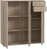 Kommode >Tembi< in Sonoma Eiche - 108,8x85,5x34,8cm (BxHxT) Bild 5