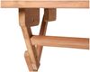 Gartentisch Colorado Klapptisch rechteckig Teak 120x70x75cm Bild 2