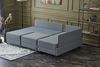 Eckschlafsofa, 'Fly', 70 x 210 x 280, Blau Bild 4
