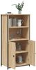 vidaXL Highboard Sonoma-Eiche 62x36x121,5 cm Holzwerkstoff 834211 Bild 4