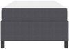 vidaXL Bettrahmen mit Matratze Dunkelgrau 90 x 200 cm Stoff 3399101 Bild 5