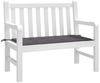 vidaXL Gartenbank-Auflage Anthrazit 120x50x3 cm Oxford-Gewebe 43190 Bild 3