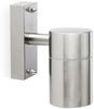 Wandleuchte, IP44, Edelstahl silber, Terrasse, H 10cm Bild 2