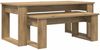 vidaXL Kaffeetisch Set 2 pcs Artisan-Eiche Holzwerkstoff 8000139 Bild 2