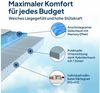 AM Qualitätsmatratzen Kaltschaummatratze mit 4 cm Gelschaum-Auflage, H2, Höhe 20 cm, 80x200 cm Bild 4
