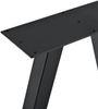 2er-Set Tischgestell 40x40 cm Metallgestell Schwarz en. casa Bild 2