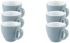 APS Espressotasse 6er Set Espresso Tassen -SNUG-, 6-tlg, Porzellan, für Heißgetränke aller Art geeignet Bild 2