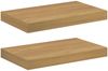 vidaXL Wandregal 2 pcs Braun 40 x 23,5 x 4 cm Holzwerkstoff 42019942 Bild 2