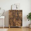 vidaXL Sideboard Geräucherte Eiche 66 x 34,5 x 90 cm Holzwerkstoff 894590 Bild 4