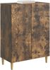 vidaXL Sideboard Geräucherte Eiche 66 x 34,5 x 90 cm Holzwerkstoff 894590 Bild 2