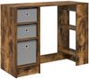 vidaXL Schreibtisch Geräucherte Eiche 100 x 40 x 75 cm Holzwerkstoff 8000456 Bild 2