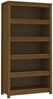 vidaXL Bücherregal Honigbraun 80x35x154 cm Massivholz Kiefer 821692 Bild 2