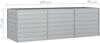 Hochbeet für Garten OSKAR Silber 240x80x77cm Verzinkter Stahl Hochbeet Metall Gartenbeet Kräuterbeet Blumenbeet Beet hoch Frühbeet für Garten Gemüsebeet Bild 2