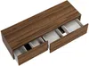 Vente-unique - ISAURE Waschbeckenmöbel Holz, Platte Braun - B 47 cm x H 32 cm x L 150 cm Bild 5