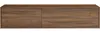 Vente-unique - ISAURE Waschbeckenmöbel Holz, Platte Braun - B 47 cm x H 32 cm x L 150 cm Bild 2