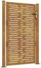 vidaXL Gartentor 100x125 cm Cortenstahl Quadratisches Design 153198 Bild 2