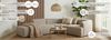 LeGer Home by Lena Gercke Ecksofa LYZA L-Form links/rechts, Modularsofa, Maße B/T/H: 211/267/74 cm, als Modul oder separat verwendbar, für individuelle Zusammenstellung Bild 3