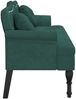 vidaXL Bank mit Kissen Dunkelgrün 120,5 x 65 x 75 cm Samt 372142 Bild 4