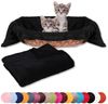 Haustierdecke Katzendecke Kuscheldecke Tierdecke , angenehm und super weich in vielen verschiedenen Farben erhältlich (90x140 cm / schwarz - black) Bild 2