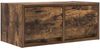 vidaXL TV-Schränke 2 Stk. Räuchereiche 60x31x25,5 cm Holzwerkstoff 861499 Bild 5