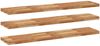 vidaXL Schweberegale 3 Stk. 120x30x4 cm Massivholz Akazie Ölbehandelt 3279621 Bild 2