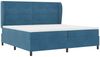 vidaXL Boxspringbett mit Kopfteil Dunkelblau 200 x 200 cm Samt 3340950 Bild 5