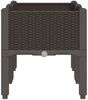 vidaXL Pflanzkasten mit Beinen Braun 80x40x42 cm PP 367895 Bild 4