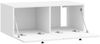 vidaXL Wandmontierter TV-Schrank Hochglanz Weiß 78,5 x 41 x 30 cm 898009 Bild 3