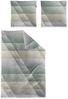 Irisette Mako Satin Bettwäsche Wave 8525-31 Streifen salbei 135x200 Bild 2