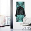 Queence Garderobe - "Claim" Druck auf hochwertigem Arcylglas inkl. Edelstahlhaken und Aufhängung, Format: 50x120cm Bild 2