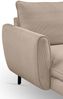 Sofa Palma in beige Cord U-Form 202 x 361 cm Bild 3